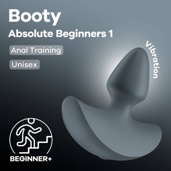 Малък анален вибратор за начинаещи жени и мъже Booty Absolute Beginners 1 Малък анален вибратор за начинаещи жени и мъже Booty Absolute Beginners 1