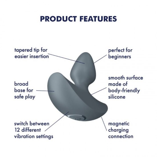 Малък анален вибратор за начинаещи жени и мъже Booty Absolute Beginners 1 Малък анален вибратор за начинаещи жени и мъже Booty Absolute Beginners 1