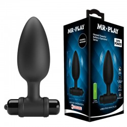 Mr. Play Vibrating Anal Plug VI – Вибриращ силиконов анален плъг с 10 функции