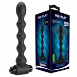 Анален вибратор силиконов с 10 функции - Mr. Play Vibrating Anal Plug V