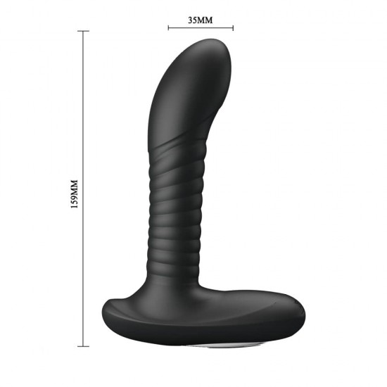 Простатен масажор с вибрация и въртелива ротация - Mr. Play Vibrating Prostate Massager I