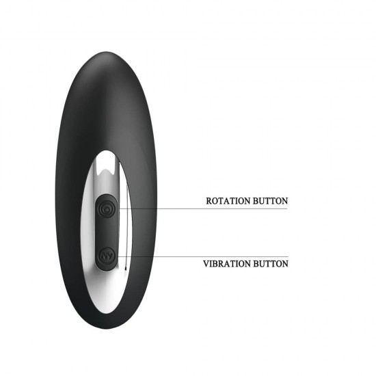 Простатен масажор с вибрация и въртелива ротация - Mr. Play Vibrating Prostate Massager I