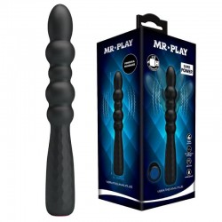 Вибриращ анален масажор 18 см с 12 режима – Mr. Play Super Power Vibrating Anal Plug IV Вибриращ анален масажор 18 см с 12 режима – Mr. Play Super Power Vibrating Anal Plug IV