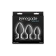 Анален тренировъчен комплект с 3 релефни разширители – Renegade Triple Ace Kit
