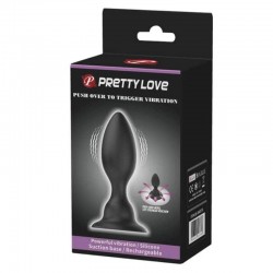 Вибриращ анален разширител с вендуза и натиск контрол – Pretty Love Anal Plug Вибриращ анален разширител с вендуза и натиск контрол – Pretty Love Anal Plug