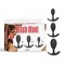 Комплект от 3 анални разширителя със силиконова повърхност – Black Mont Anal Trainer Kit