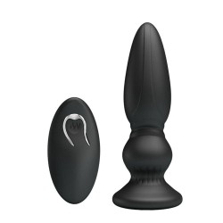 Вибро Анална Секс Играчка с Безжично Дистанцонно Super Power Anal Plug II Вибро Анална Секс Играчка с Безжично Дистанцонно Super Power Anal Plug II