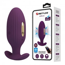 Електростимулиращ Анален Разширител с упраление от телефон Pretty Love Jefferson Purple Електростимулиращ Анален Разширител с упраление от телефон Pretty Love Jefferson Purple