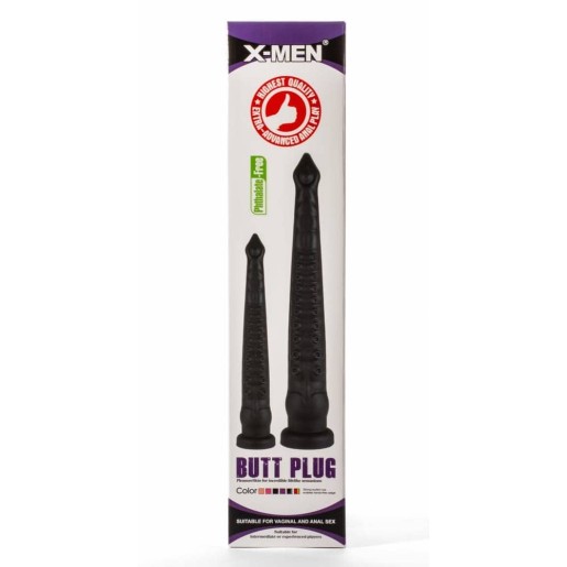 Дълъг Анален Разширител 32см X-Men Butt Plug Silicone Дълъг Анален Разширител 32см X-Men Butt Plug Silicone