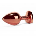 Анално бижу L Rose Gold Heart