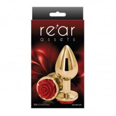 Анална Секс Играчка Анално Бижу за Дупе Rear Assets Rose Small Red
