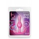 Гъвкав малък анален разширител B YOURS CURVY ANAL PLUG PINK