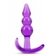 Мек и Гъвкав Анален разширител B YOURS TRIPLE BEAD ANAL PLUG PURPLE