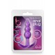 Мек и Гъвкав Анален разширител B YOURS TRIPLE BEAD ANAL PLUG PURPLE