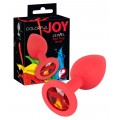 Силиконово анално бижу COLORFUL JOY PLUG