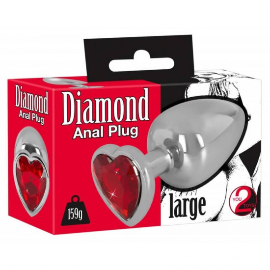 Анален Разширител Diamond Anal Plug Large 