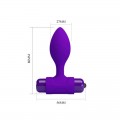 Анален вибратор Vibra Butt Plug Pretty Love