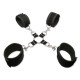 Еротичен БДСМ hogtie комплект с маншети за китки и глезени - Extreme Hog-Tie Kit Black Еротичен БДСМ hogtie комплект с маншети за китки и глезени - Extreme Hog-Tie Kit Black