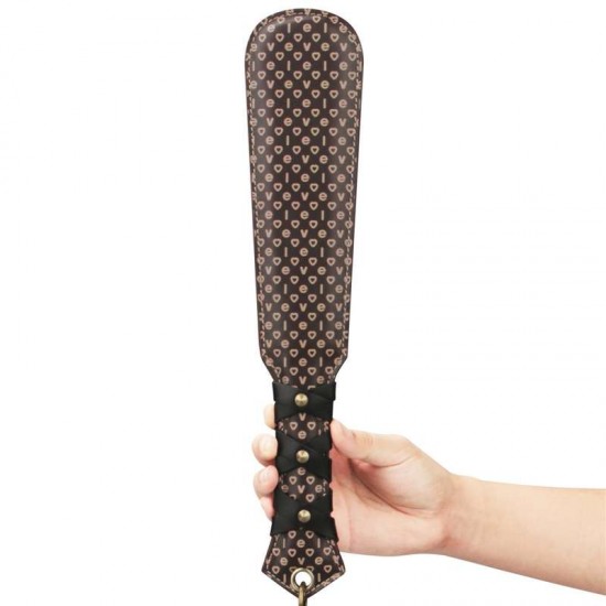 BDSM падъл двустранен с мека и по-интензивна страна – 15'' Rebellion Reign Love Paddle BDSM падъл двустранен с мека и по-интензивна страна – 15'' Rebellion Reign Love Paddle
