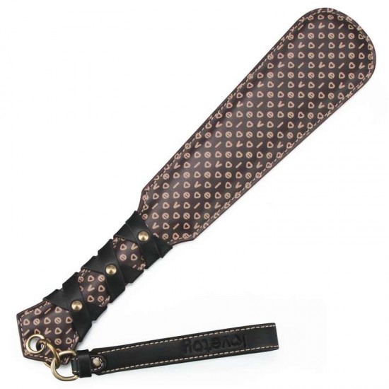 BDSM падъл двустранен с мека и по-интензивна страна – 15'' Rebellion Reign Love Paddle BDSM падъл двустранен с мека и по-интензивна страна – 15'' Rebellion Reign Love Paddle