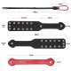 Двоен BDSM падъл с кухи нитове и силен звуков ефект – 15'' Rebellion Reign Paddle Dual-Branch Двоен BDSM падъл с кухи нитове и силен звуков ефект – 15'' Rebellion Reign Paddle Dual-Branch