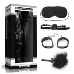 Комплект за секс игри Deluxe Bondage Kit Black IV Комплект за секс игри Deluxe Bondage Kit Black IV