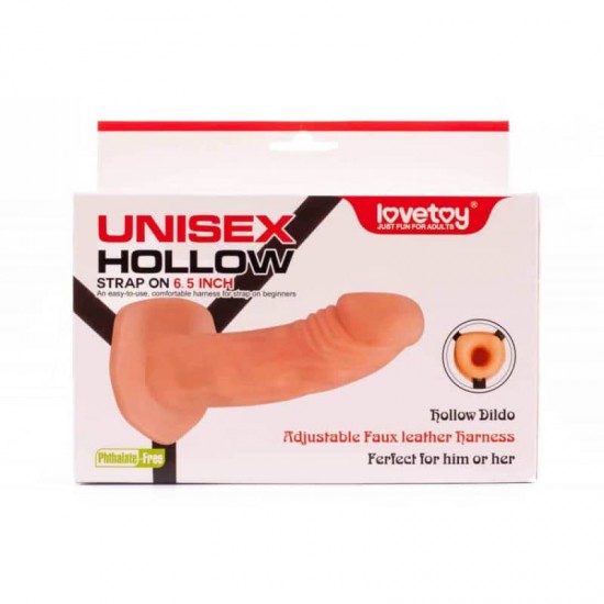 Унисекс пенис колан с отвор Unisex Hollow