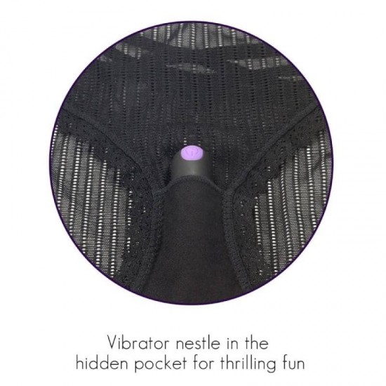 Вибриращи бикини с вибратор с дистанционно - IJOY Rechargeable Remote Control vibrating panties