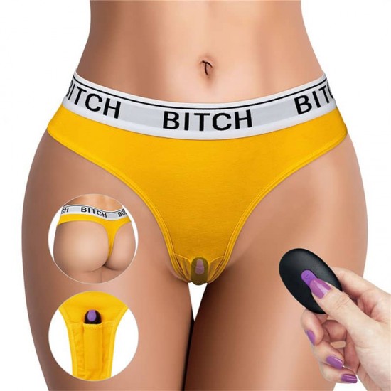 Вибриращи гащи за жени Bitch Vibrating Panties