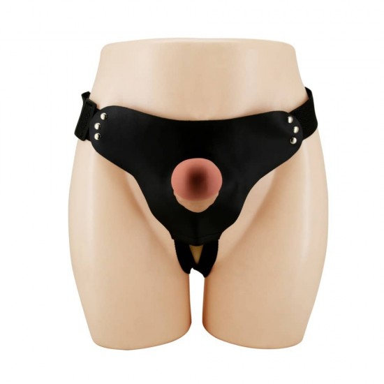 Колан за мъже с кухо дилдо Pretty Love Stark Harness Briefs Flesh Колан за мъже с кухо дилдо Pretty Love Stark Harness Briefs Flesh