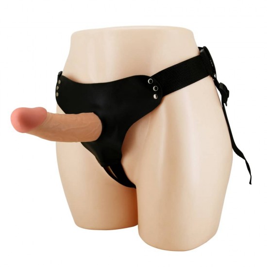 Колан за мъже с кухо дилдо Pretty Love Stark Harness Briefs Flesh Колан за мъже с кухо дилдо Pretty Love Stark Harness Briefs Flesh