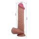 Sliding Skin 10.2" Brown I – Реалистичен кафяв дилдо 26см с движеща се кожа и вендуза Sliding Skin 10.2" Brown I – Реалистичен кафяв дилдо 26см с движеща се кожа и вендуза