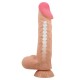 Sliding Skin 9.4" Flesh I – Реалистичен дилдо с подвижна кожа и вендуза, 24 см Sliding Skin 9.4" Flesh I – Реалистичен дилдо с подвижна кожа и вендуза, 24 см