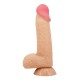Pretty Love Sliding Skin 8.1" Flesh – Реалистично дилдо с подвижна кожа и вендуза 20см Pretty Love Sliding Skin 8.1" Flesh – Реалистично дилдо с подвижна кожа и вендуза 20см