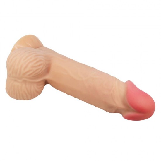 Pretty Love Sliding Skin 8.1" Flesh – Реалистично дилдо с подвижна кожа и вендуза 20см Pretty Love Sliding Skin 8.1" Flesh – Реалистично дилдо с подвижна кожа и вендуза 20см