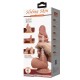 Sliding Skin 7.6" Brown – Реалистичен дилдо 19см с мърдаща се кожа и вендуза Sliding Skin 7.6" Brown – Реалистичен дилдо 19см с мърдаща се кожа и вендуза