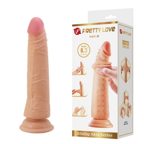 Дилдо без тестиси 21см Pretty Love Kable Flesh Дилдо без тестиси 21см Pretty Love Kable Flesh