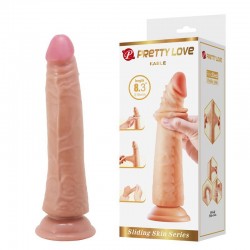 Изкуствен пенис без тестиси 21см Pretty Love Kable Brown Изкуствен пенис без тестиси 21см Pretty Love Kable Brown