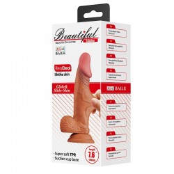 Реалистично G-точка дилдо 19.4 см с вендуза - Beautiful Zebulon 7,6 " Dildo Brown Реалистично G-точка дилдо 19.4 см с вендуза - Beautiful Zebulon 7,6 " Dildo Brown