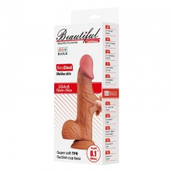 Реалистично кафяво дилдо с дължина 20.6 см и вендуза - Beautiful Catoblepas 8,1 " Dildo Brown Реалистично кафяво дилдо с дължина 20.6 см и вендуза - Beautiful Catoblepas 8,1 " Dildo Brown