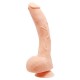 Голям Пенис 26см Дилдо Beautiful Jack 10,2 " Dildo Извит Гъвкав Мъжки Член