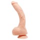 Голям Пенис 26см Дилдо Beautiful Jack 10,2 " Dildo Извит Гъвкав Мъжки Член