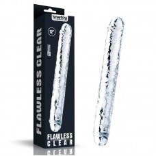 Двойно Дилдо 30см Flawless Clear Double Dildo 