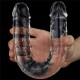 Двойно Дилдо 30см Flawless Clear Double Dildo 