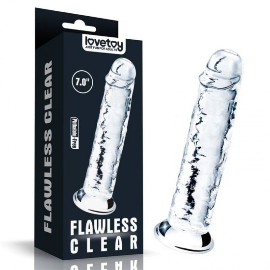 Еластично дилдо Flawless Clear Cock