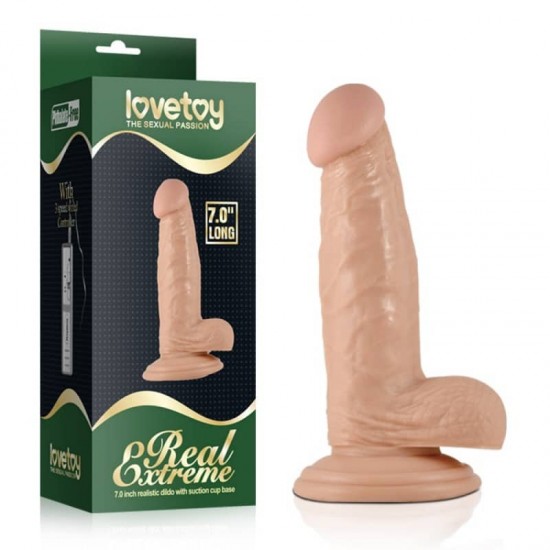 Дилдо Пенис Отливка 17см Real Extreme Dildo 7"