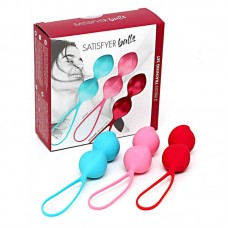 Тренировъчен Комплект от 3 вагинални топчета Satisfyer Balls Double