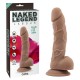 Дилдо Labour Brown Naked Legend пенис отливка 19см