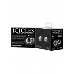 Стъклени вагинални топчета Icicles Ben Wa Balls 