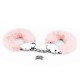 Розови белезници с пухчета – Fetish Pleasure Fluffy Hand Cuffs Pink